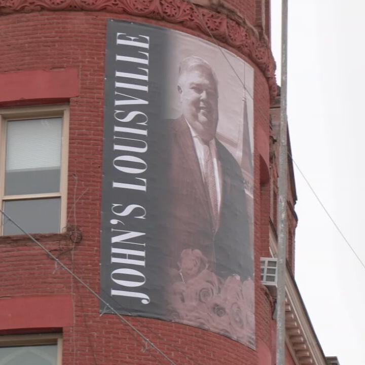 John Asher Hometown Hero banner - unveiled 10/27/25